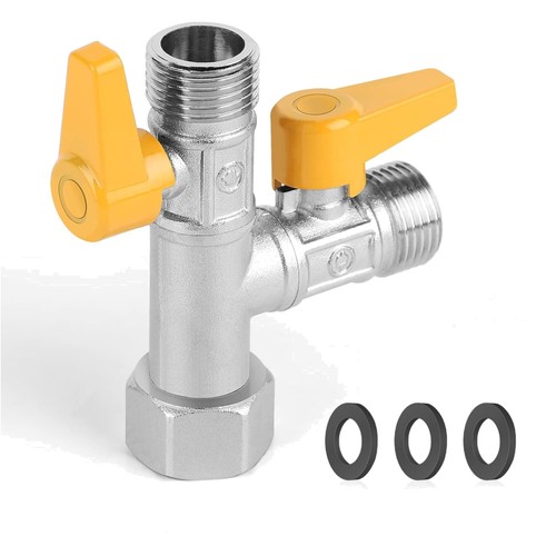 Wasserverteiler messing wege - wasserverteiler, 3-wege